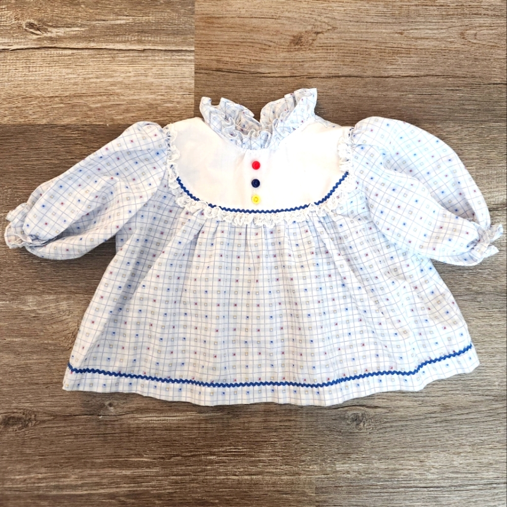 Vintage Cradle Togs Top Size 12 months